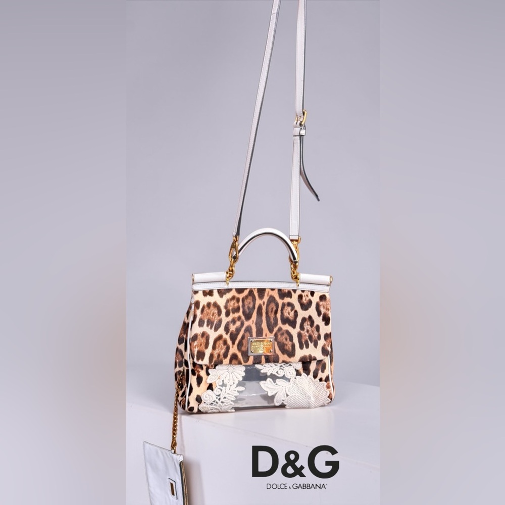 Dolce & Gabbana MISS SICILY SPECIAL EDITION handbag with pouch and strap A PLUS! - Picture 2 of 14